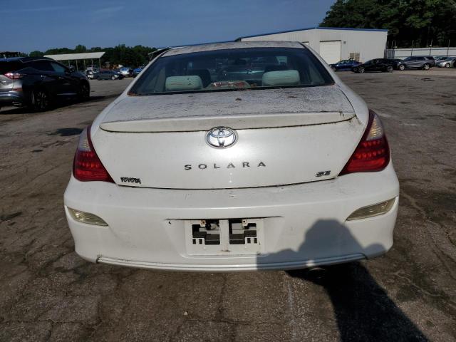 4T1CE30P68U764285 - 2008 TOYOTA CAMRY SOLA SE WHITE photo 6