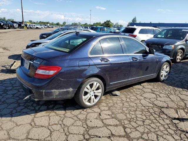 WDDGF81X38F181892 - 2008 MERCEDES-BENZ C 300 4MATIC BLUE photo 3