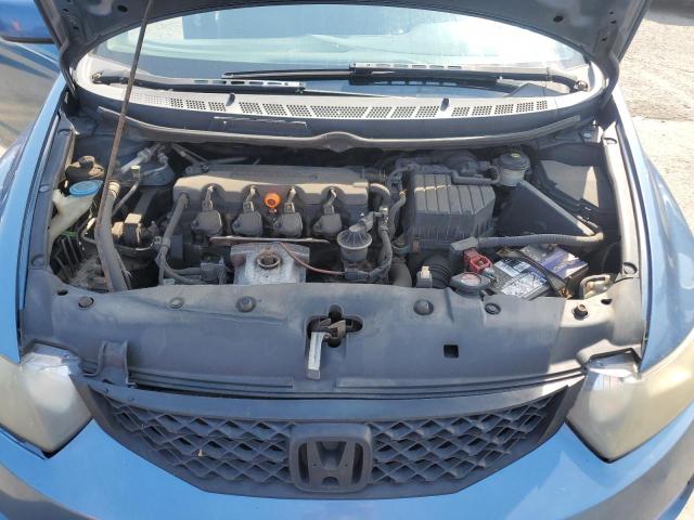 2HGFG1B85AH514875 - 2010 HONDA CIVIC EX BLUE photo 11
