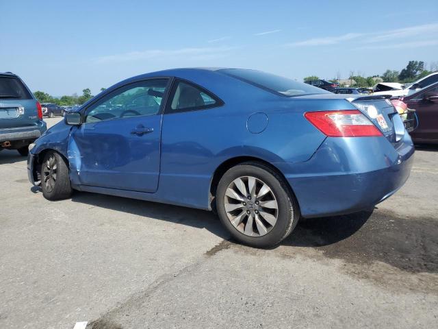 2HGFG1B85AH514875 - 2010 HONDA CIVIC EX BLUE photo 2