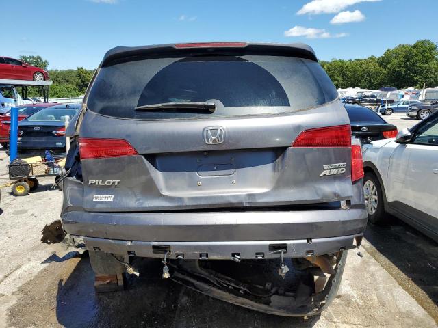 5FNYF6H98JB027327 - 2018 HONDA PILOT TOURING GRAY photo 6