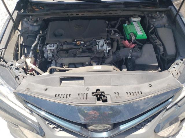 4T1B11HK1KU246404 - 2019 TOYOTA CAMRY L BLUE photo 11