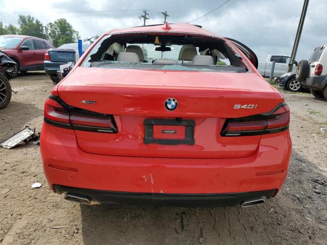 WBA73BJ05MCG44078 - 2021 BMW 540 XI RED photo 6