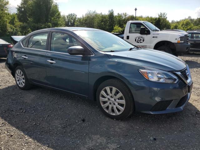 3N1AB7AP3HY354599 - 2017 NISSAN SENTRA S BLUE photo 4