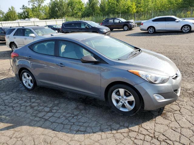 5NPDH4AE0CH104930 - 2012 HYUNDAI ELANTRA GLS GRAY photo 4