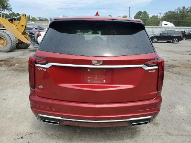 1GYKPCRS4NZ126403 - 2022 CADILLAC XT6 PREMIUM LUXURY RED photo 6