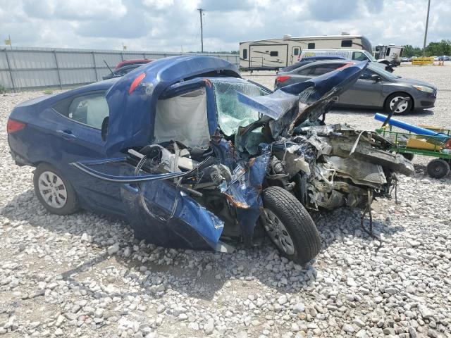 KMHCT4AE6HU287091 - 2017 HYUNDAI ACCENT SE 蓝色 照片 4