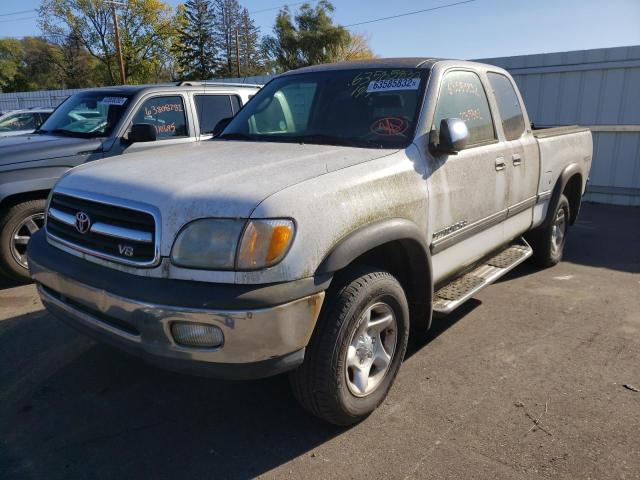 5TBBT44142S314642 - 2009 TOYOTA TUNDRA ACCESS CAB WHITE photo 2