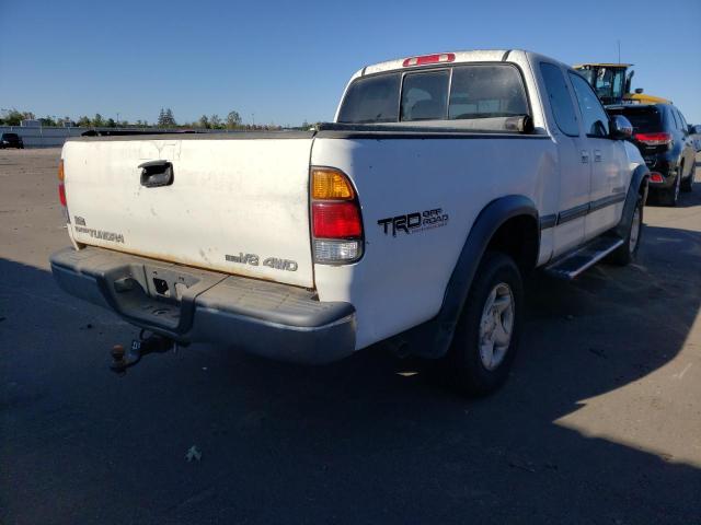 5TBBT44142S314642 - 2009 TOYOTA TUNDRA ACCESS CAB WHITE photo 4