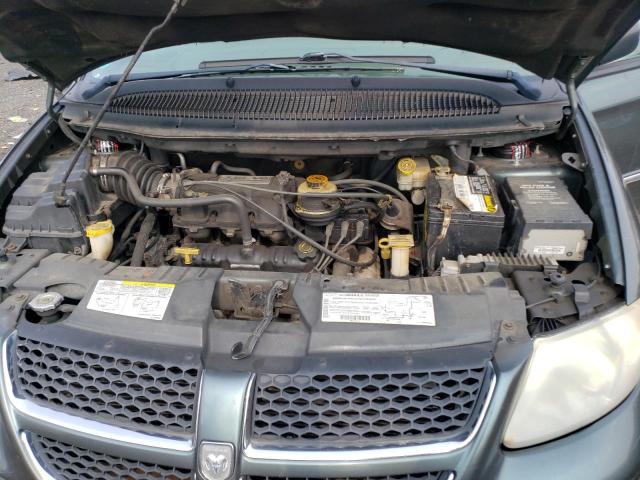 2B4GP54L12R780656 - 2002 DODGE GRAND CARA ES GREEN photo 12