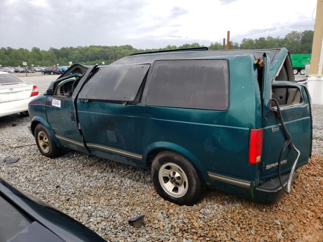 1GKDM19W3VB543474 - 1997 GMC SAFARI XT GREEN photo 2