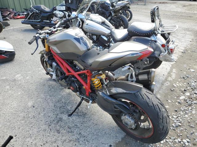 ZDM11BEW9CB010596 - 2012 DUCATI STREETFIGH S TWO TONE photo 3