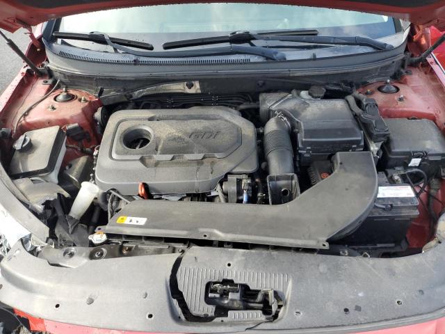 5NPE34AF9HH543370 - 2017 HYUNDAI SONATA SPORT RED photo 11