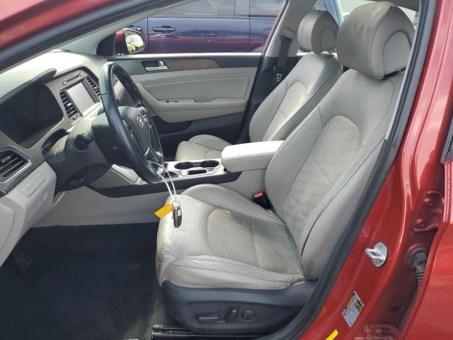 5NPE34AF9HH543370 - 2017 HYUNDAI SONATA SPORT RED photo 7