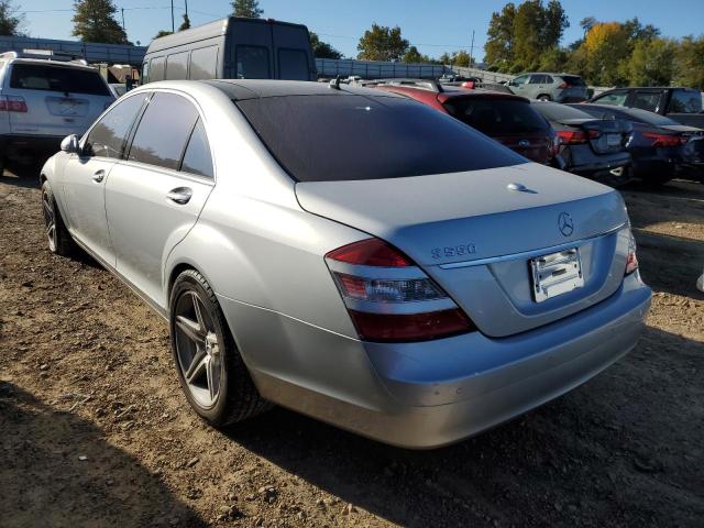 WDDNG71X07A052857 - 2007 MERCEDES-BENZ S 550 SILVER photo 3