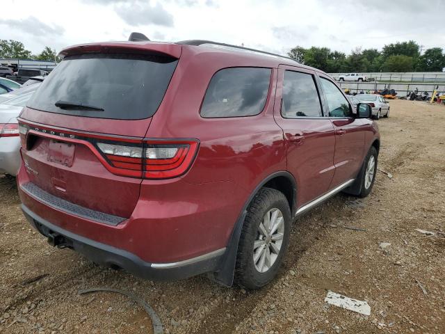 1C4RDJAG6EC978960 - 2014 DODGE DURANGO SXT MAROON photo 3