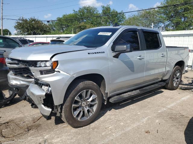 1GCUYEED8NZ151366 - 2022 CHEVROLET SILVERADO K1500 RST SILVER photo 1