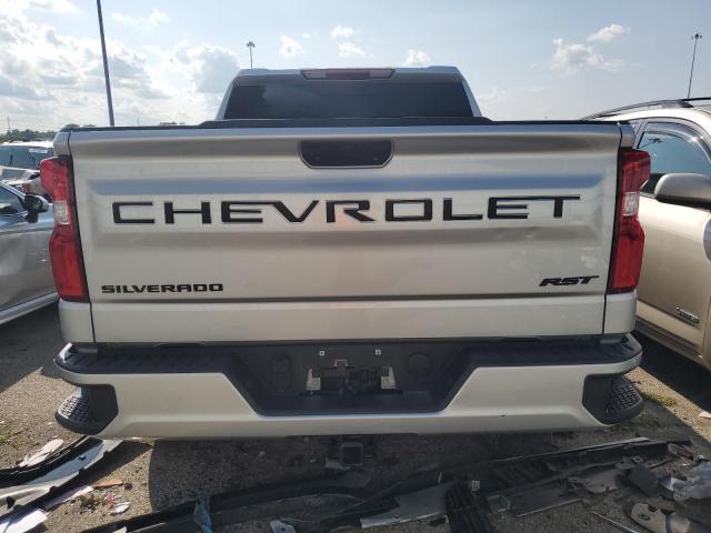 1GCUYEED8NZ151366 - 2022 CHEVROLET SILVERADO K1500 RST SILVER photo 6