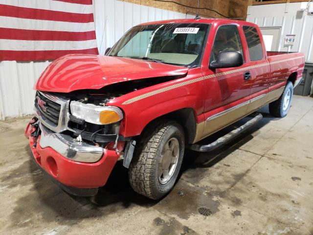 1GTEK19Z56E239496 - 2006 GMC SIERRA K1500 RED photo 1