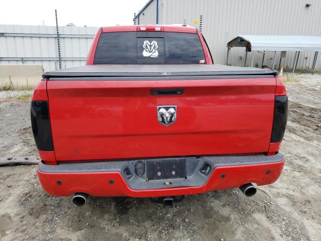 1C6RD6MT9CS113190 - 2012 DODGE RAM 1500 SPORT RED photo 6