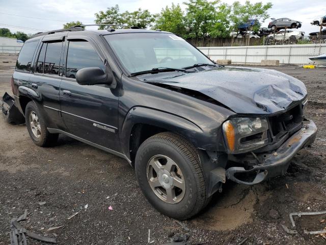 1GNDT13S042339600 - 2004 CHEVROLET TRAILBLAZE LS BLACK photo 4