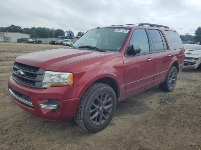 1FMJU1KT3HEA40928 - 2017 FORD EXPEDITION LIMITED BURGUNDY photo 1