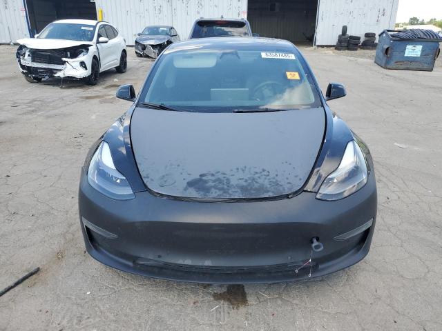5YJ3E1EB0NF192267 - 2022 TESLA MODEL 3 BLACK photo 5