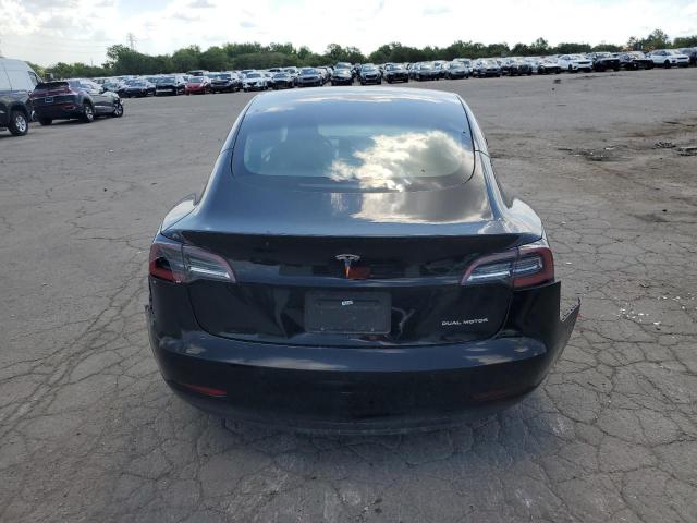 5YJ3E1EB0NF192267 - 2022 TESLA MODEL 3 BLACK photo 6