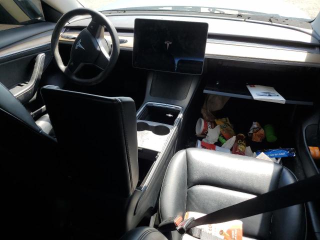 5YJ3E1EB0NF192267 - 2022 TESLA MODEL 3 BLACK photo 8