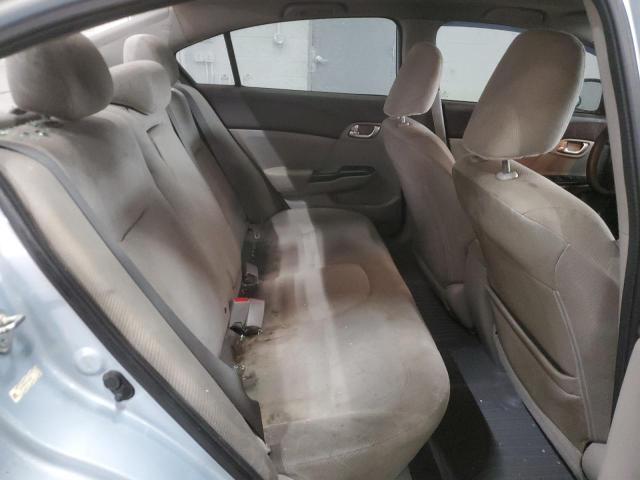 2HGFB2F89CH598281 - 2012 HONDA CIVIC EX BLUE photo 10