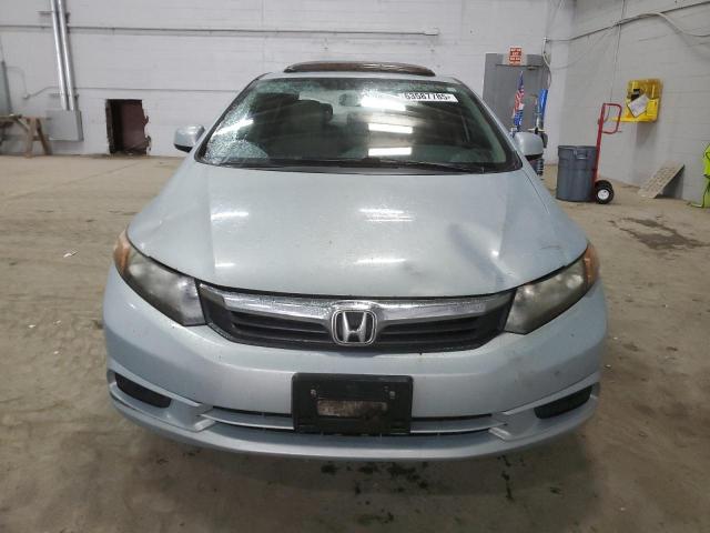 2HGFB2F89CH598281 - 2012 HONDA CIVIC EX BLUE photo 5