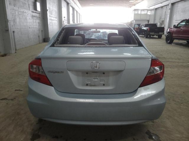 2HGFB2F89CH598281 - 2012 HONDA CIVIC EX BLUE photo 6