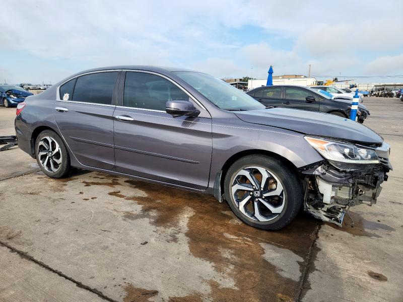 1HGCR2F8XGA098827 - 2016 HONDA ACCORD EXL Մոխրագույն լուսանկար 4