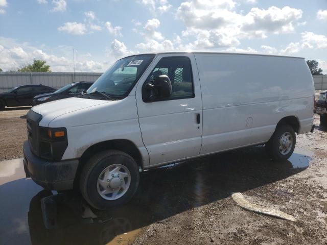 1FTNE1EW0EDA81804 - 2014 FORD ECONOLINE E150 VAN WHITE photo 1