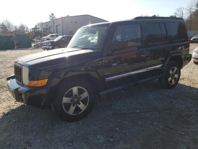 1J8HG48K46C364871 - 2006 JEEP COMMANDER BLACK photo 1