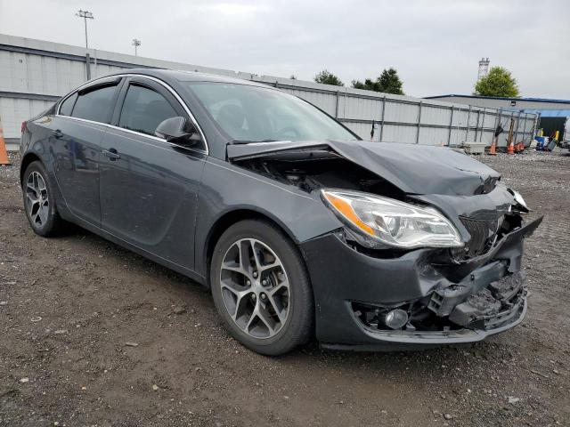 2G4GL5EX0H9197158 - 2017 BUICK REGAL SPORT TOURING GRAY photo 4