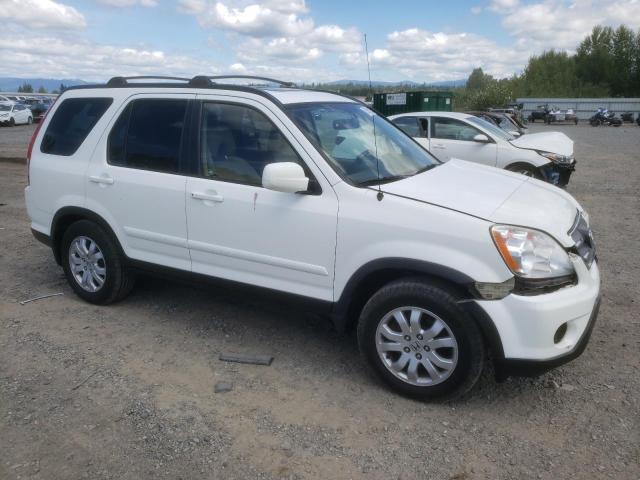 JHLRD78945C035835 - 2005 HONDA CR-V SE WHITE photo 4