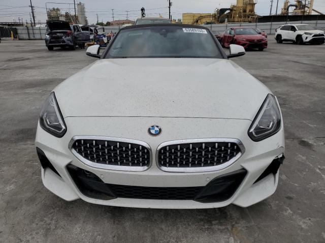 WBAHF3C54KWW27890 - 2019 BMW Z4 SDRIVE30I WHITE photo 5