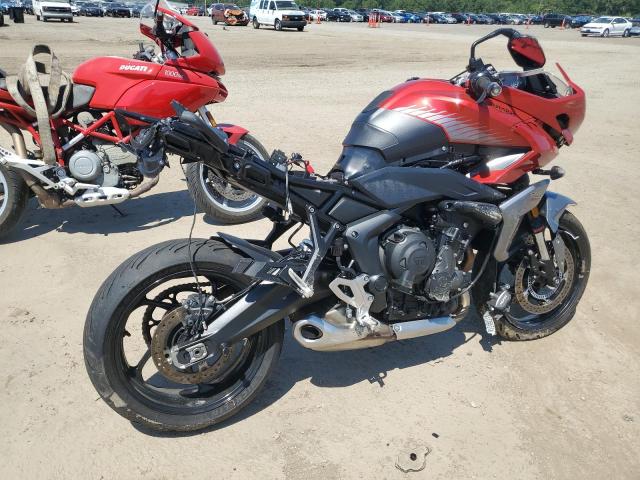 SMTL20UL5NTAZ6410 - 2022 TRIUMPH MOTORCYCLE TIGER SPORT 660 RED photo 4