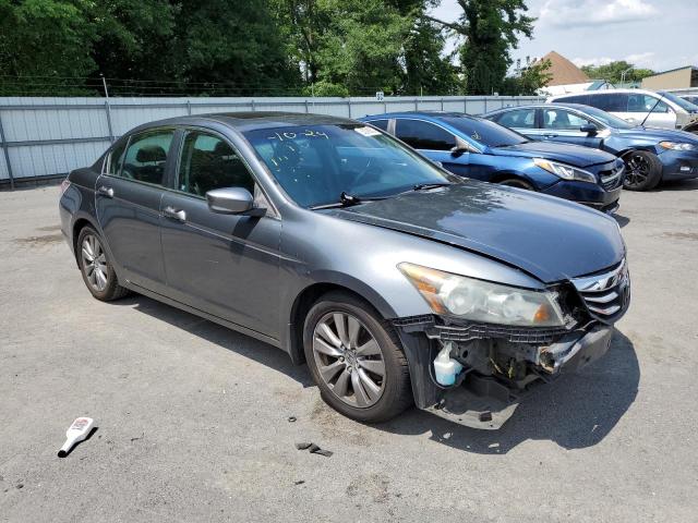 1HGCP2F80CA156802 - 2012 HONDA ACCORD EXL GRAY photo 4