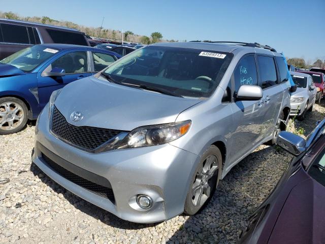 5TDXK3DC5ES509679 - 2014 TOYOTA SIENNA SPORT SILVER photo 1