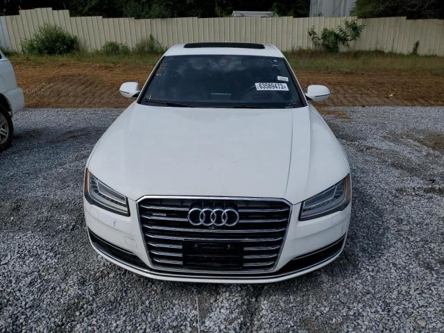 WAUJGAFD2FN011915 - 2015 AUDI A8 QUATTRO WHITE photo 5