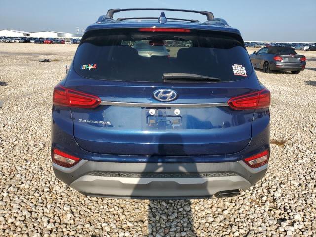 5NMS33AD7LH156690 - 2020 HYUNDAI SANTA FE SEL BLUE photo 6