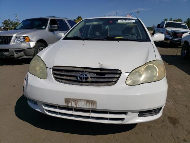 2T1BR32E04C297078 - 2004 TOYOTA COROLLA CE WHITE photo 5