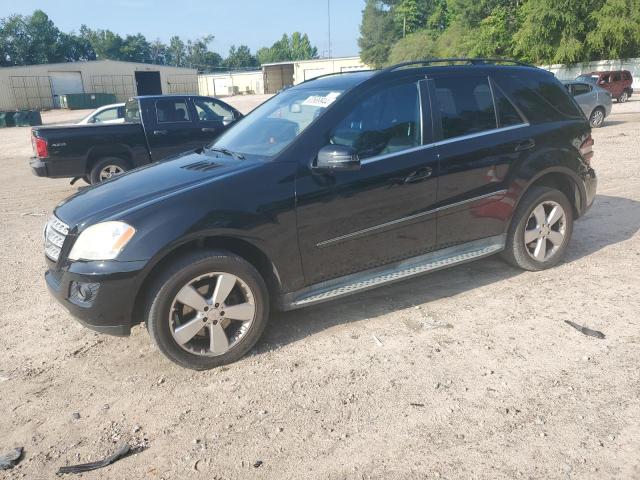 4JGBB8GB5BA705359 - 2011 MERCEDES-BENZ ML 350 4MATIC BLACK photo 1