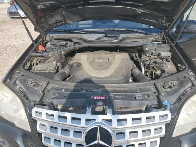 4JGBB8GB5BA705359 - 2011 MERCEDES-BENZ ML 350 4MATIC BLACK photo 12