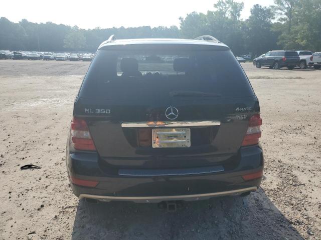 4JGBB8GB5BA705359 - 2011 MERCEDES-BENZ ML 350 4MATIC BLACK photo 6
