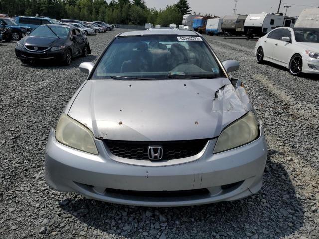 1HGEM21275L802722 - 2005 HONDA CIVIC DX SILVER photo 5