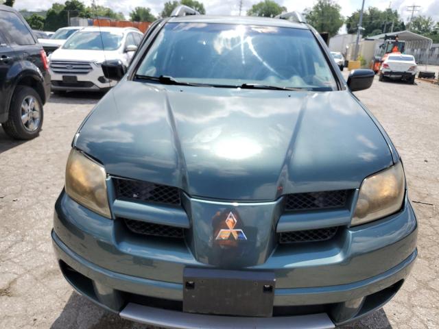 JA4LZ31F84U059197 - 2004 MITSUBISHI OUTLANDER LS GREEN photo 5