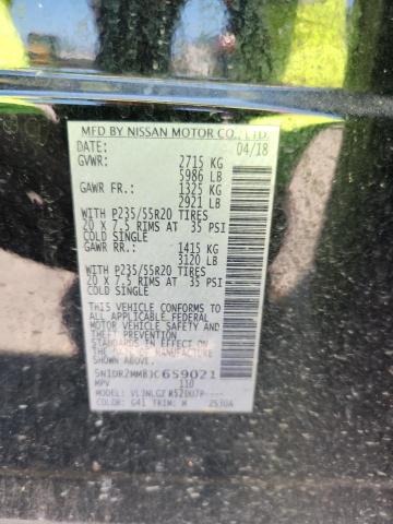 5N1DR2MM8JC659021 - 2018 NISSAN PATHFINDER S Siyah fotoğraf 13